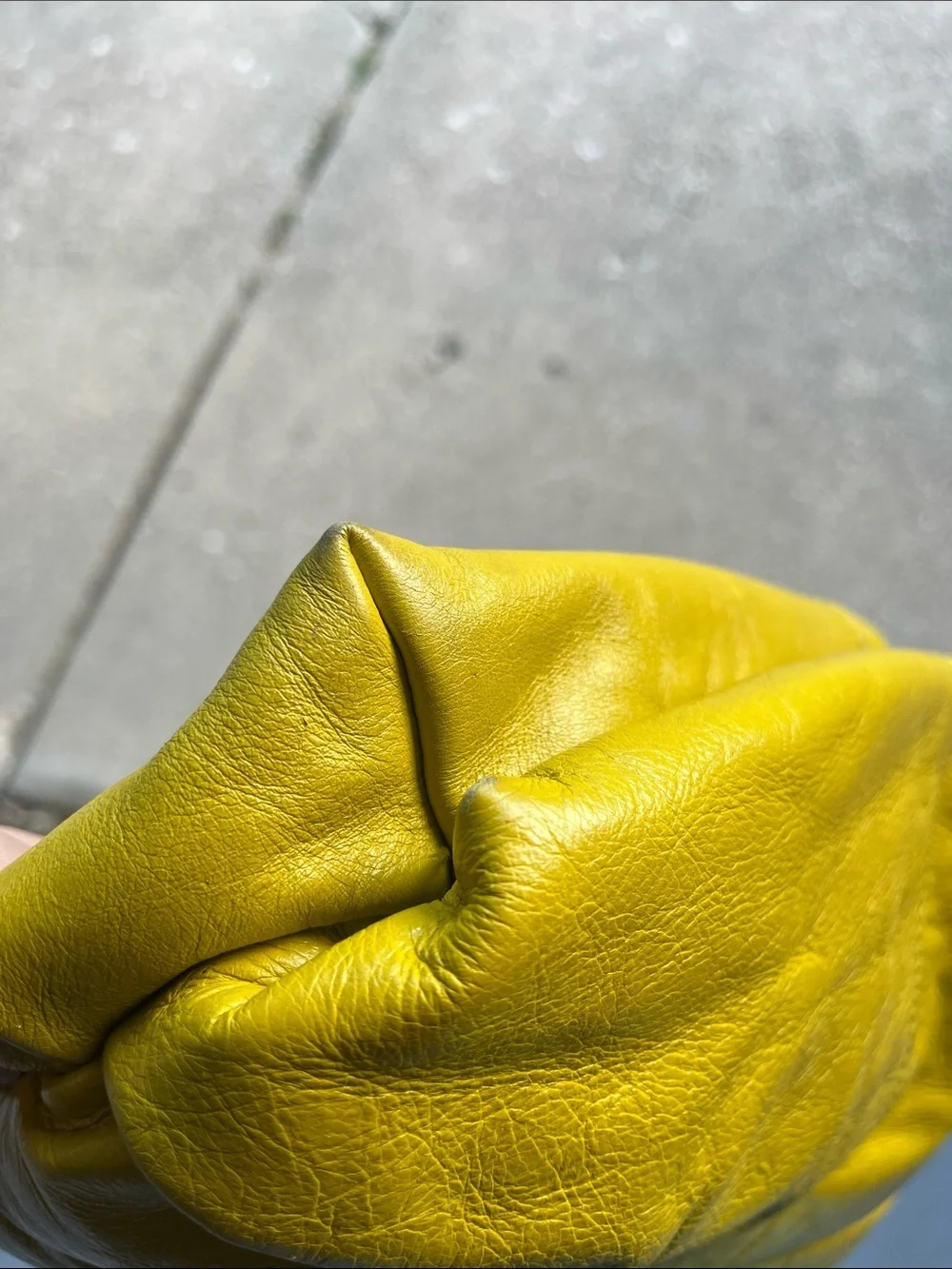 Latico Yellow Leather Tote Bag - Bright Yellow Women's Shoulder Bag